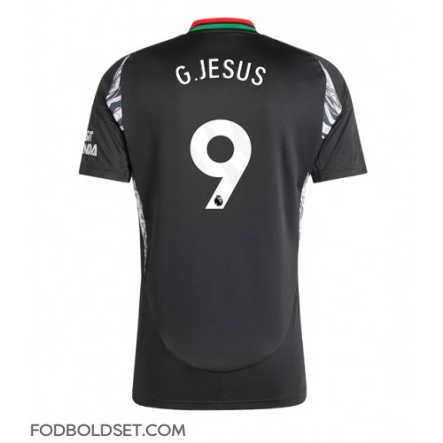 Arsenal Gabriel Jesus #9 Udebanetrøje 2024-25 Kortærmet